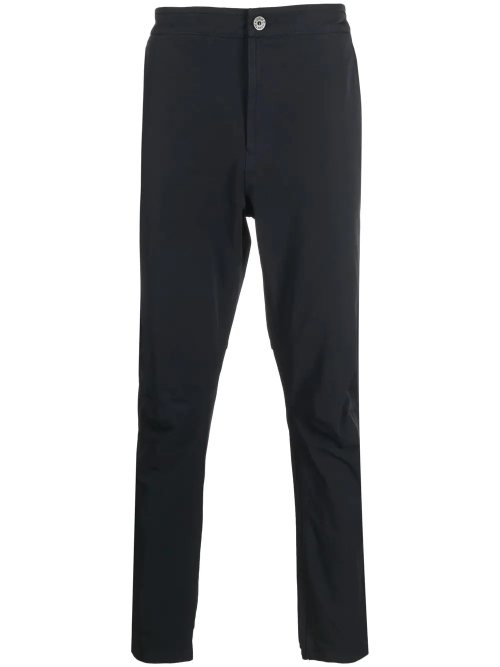 high-waisted slim-fit trousers - 1