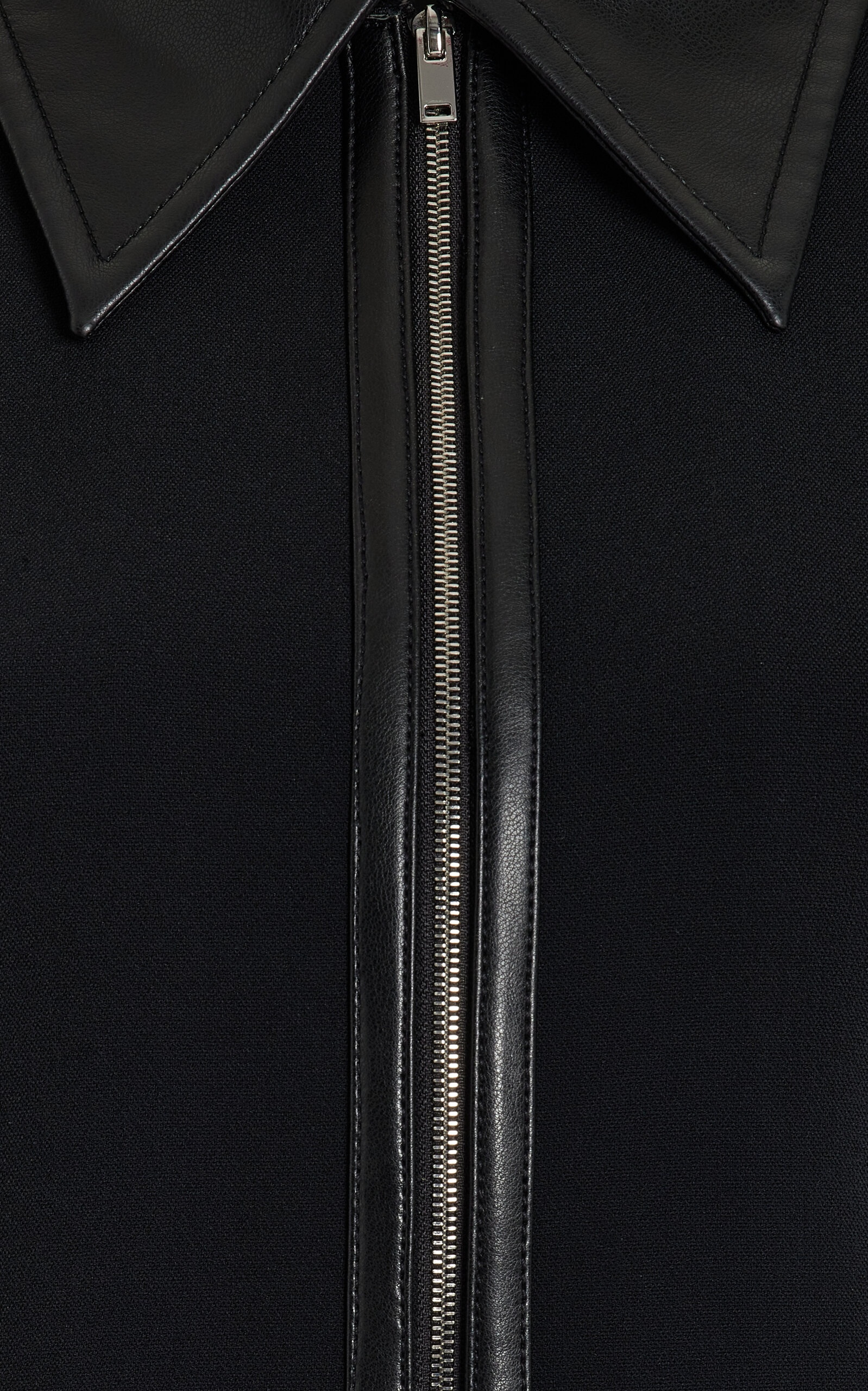 Emi Zipped Suiting Mini Dress black - 5