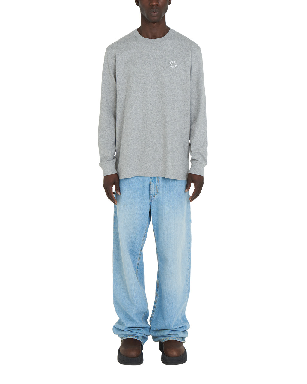 ESSENTIALS REGULAR FIT LONG SLEEVE TEE - 3