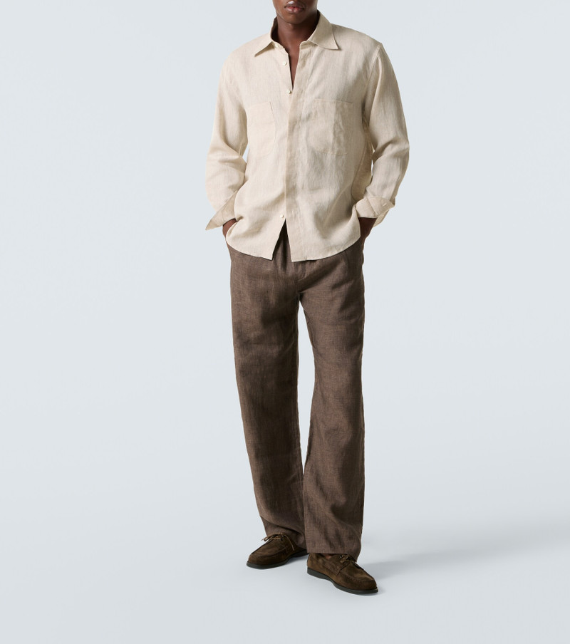 SAMAN AMEL Linen shirt outlook