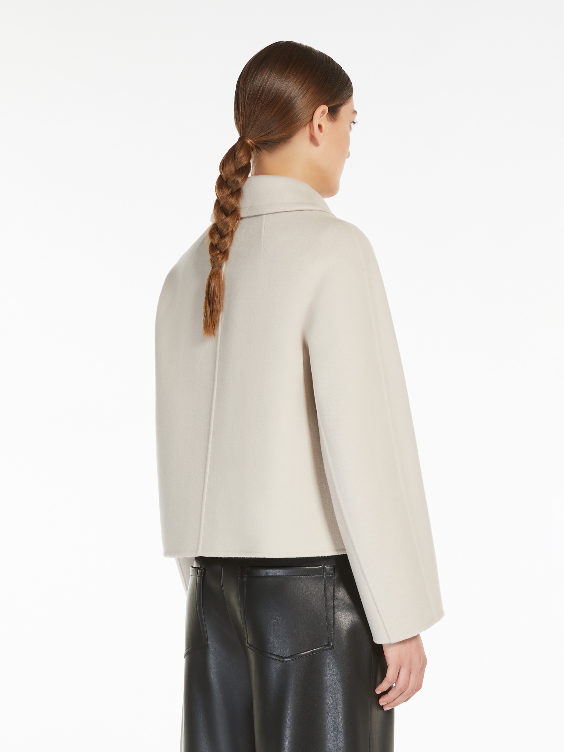 SOGNO Single-breasted double-faced wool jacket - 4