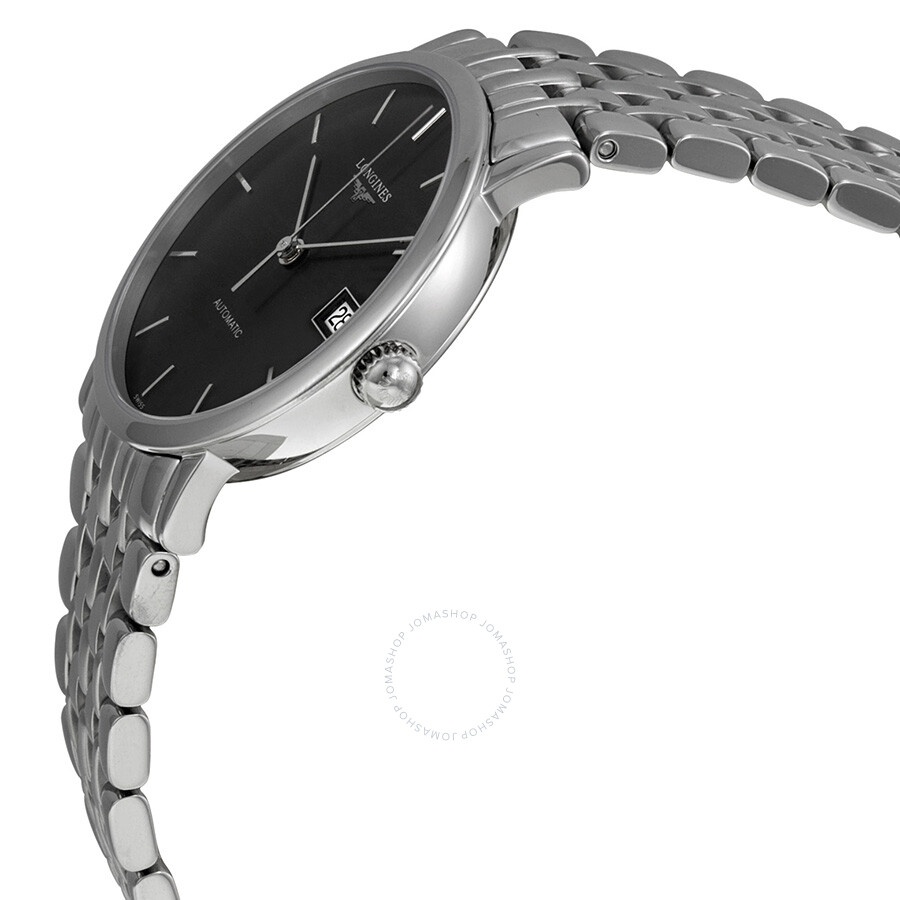 Longines Elegant Collection Auto Sunray Gray Dial Ladies Watch L4.809.4.72.6 - 2