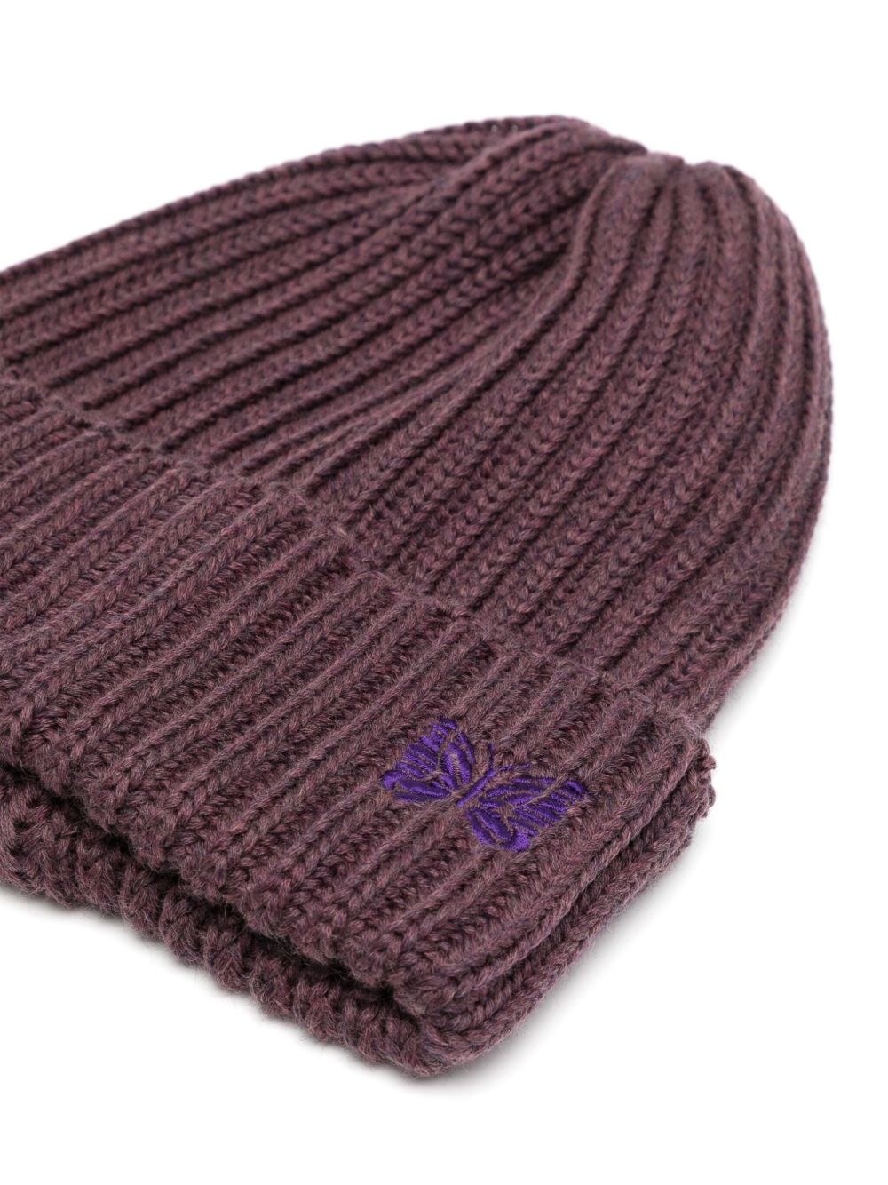 logo-embroidered beanie - 2