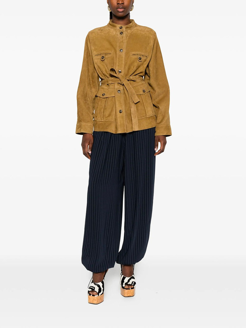 Yves Salomon BELTED SUEDE JACKET outlook
