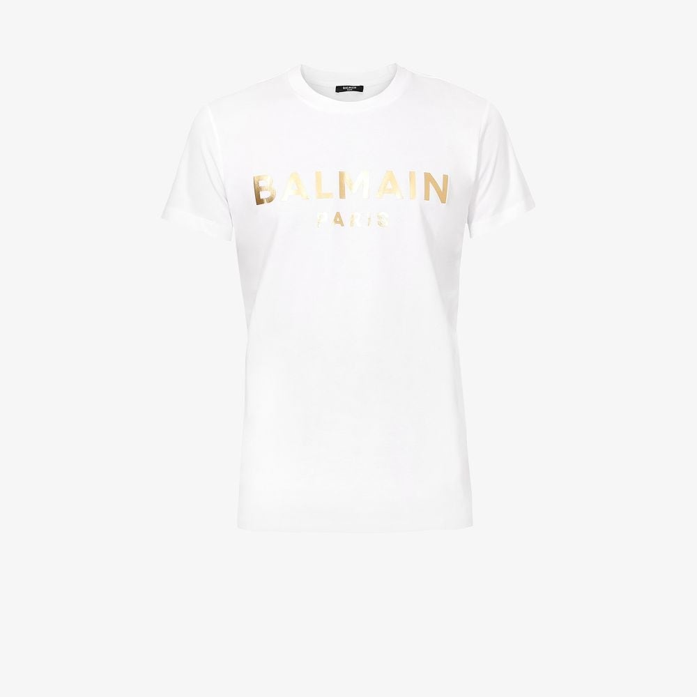 GOLD FOIL LOGO SHORT SLEEVE T-SHIRT - 5