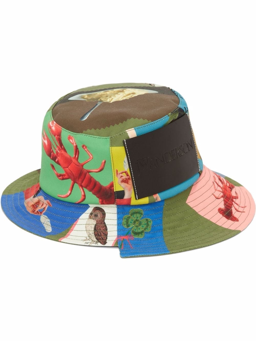 OSCAR WILDE CAPSULE: ASYMMETRIC BUCKET HAT - 1