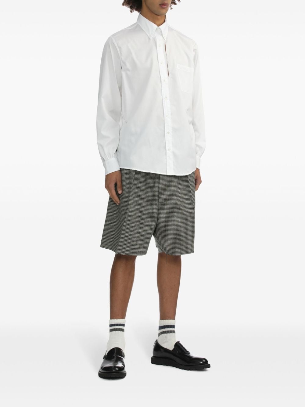 cut-out shirt - 2
