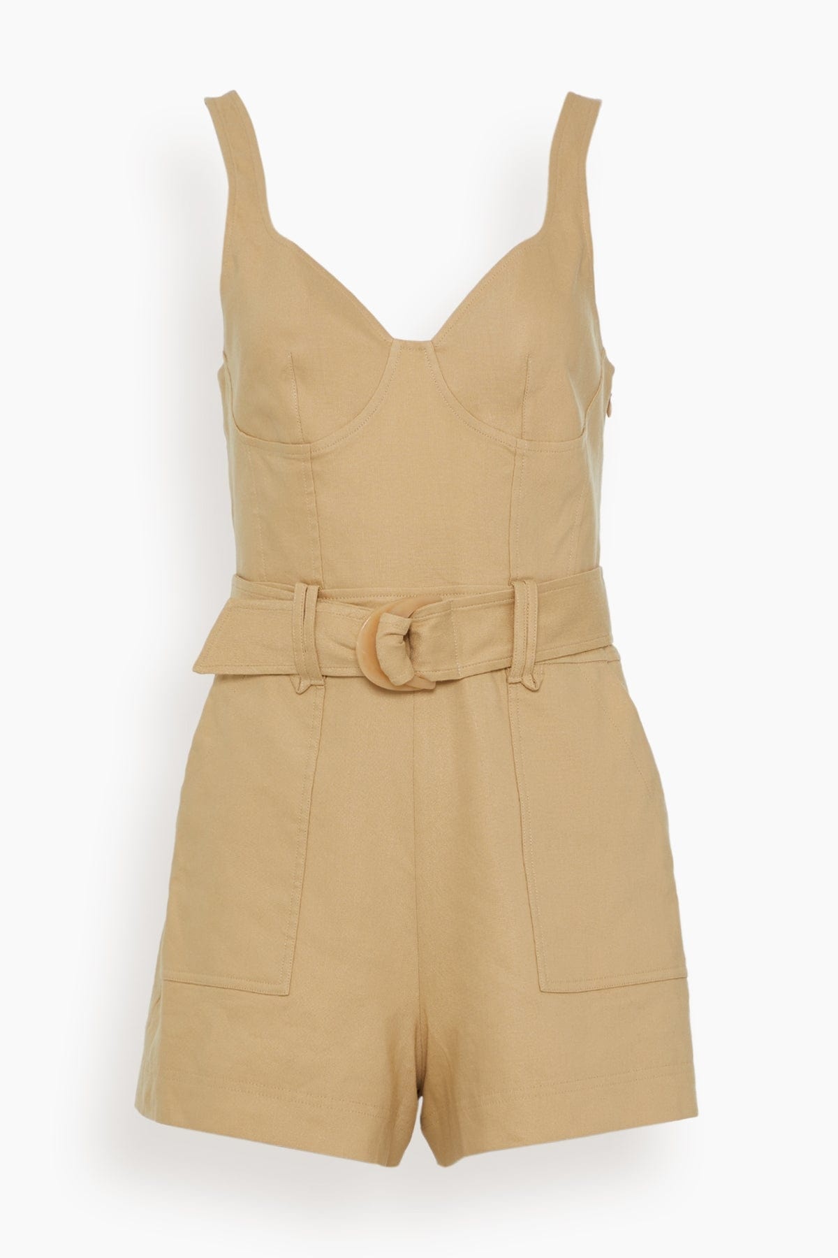 Kai Bustier Romper in Natural - 1