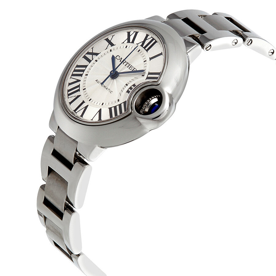 Pre-owned Pre-Owned Cartier Ballon Bleu Automatic Silver Dial Ladies Watch W6920071 - 2