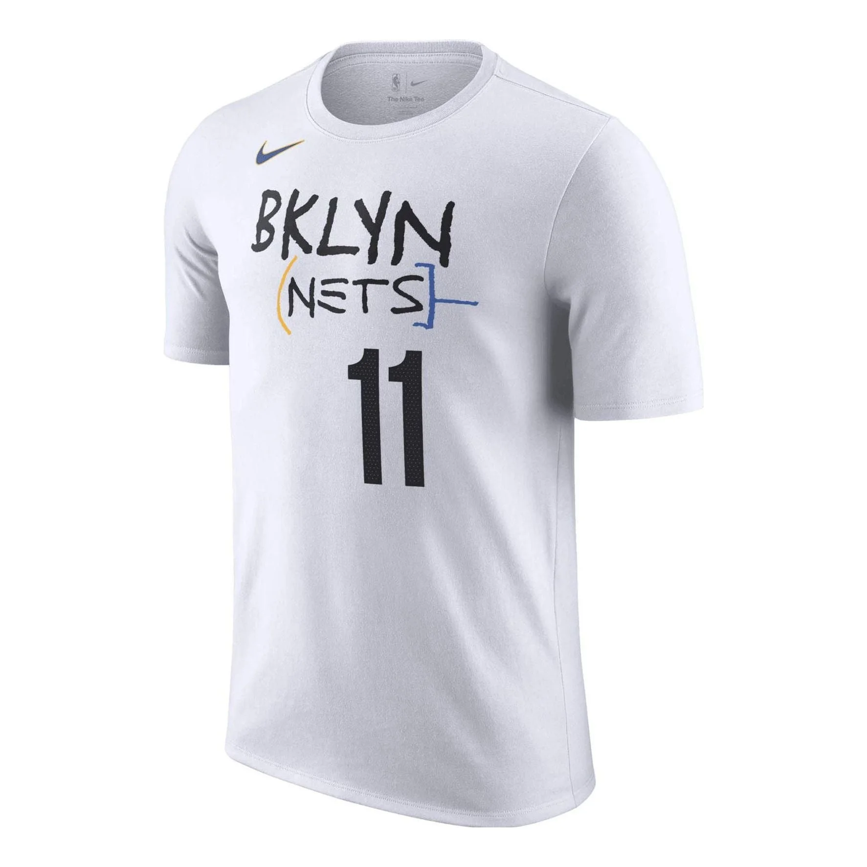 Nike NBA Brooklyn Nets Kyrie Irving City Edition T-shirt White - 1
