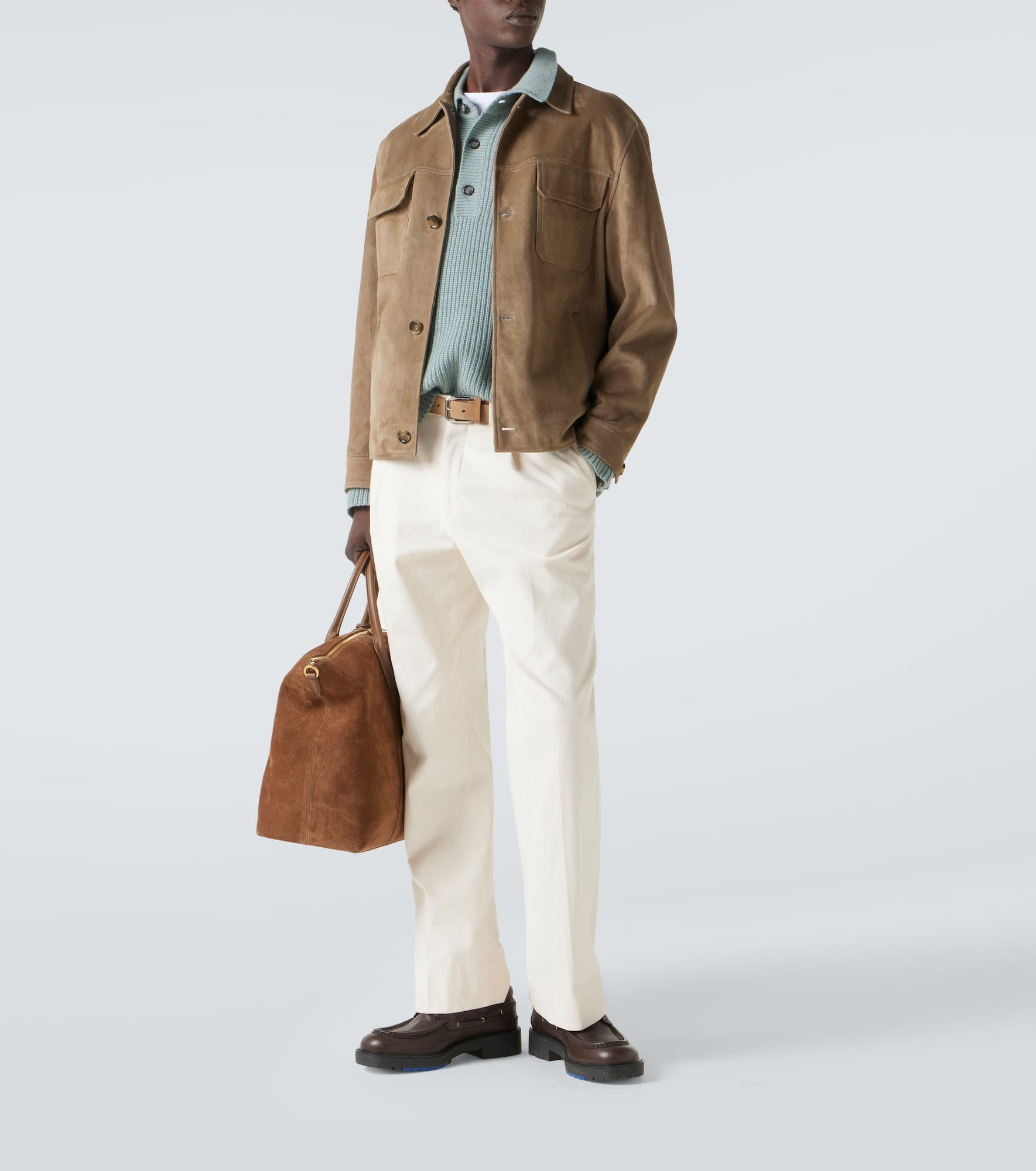 Wool and cashmere polo sweater - 2