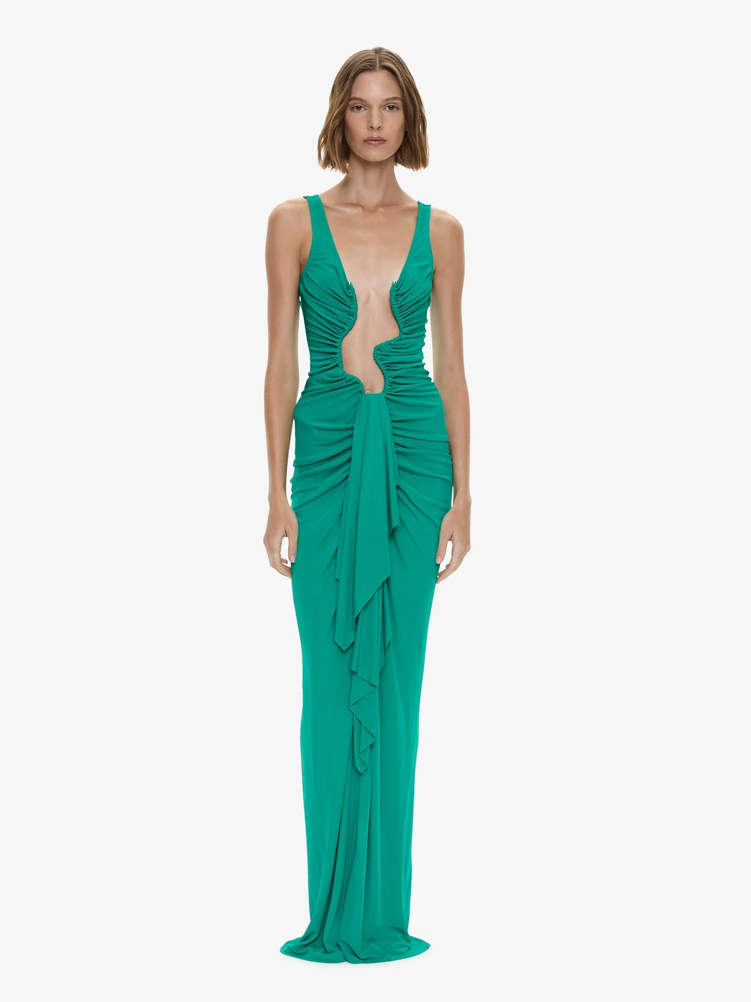 Salacia Jersey Drape Dress - 1