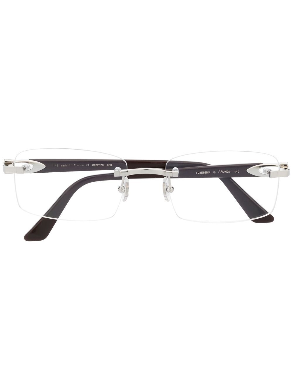 CT0287O frameless glasses - 1