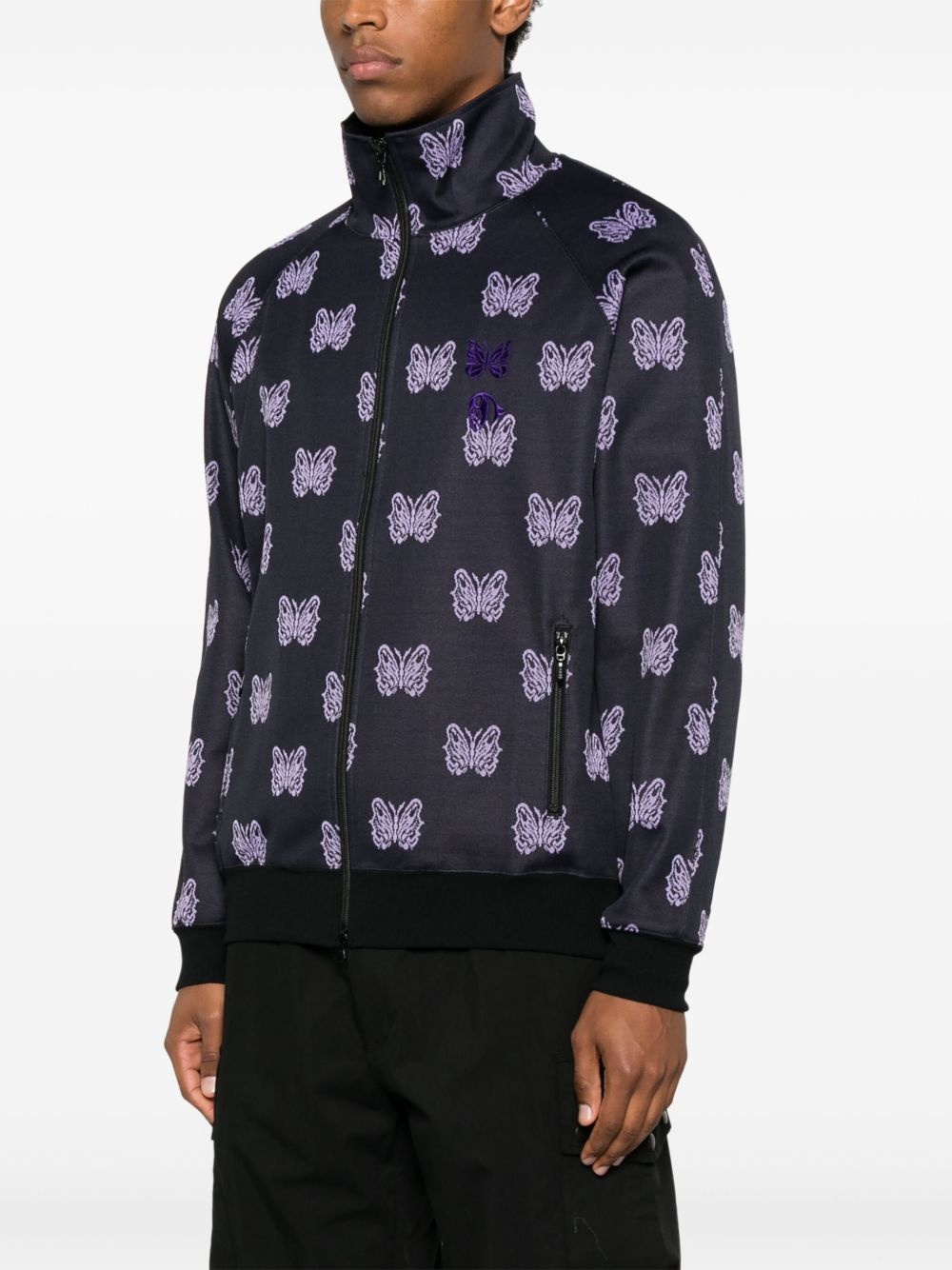 x Kae Tanaka zip-up track jacket - 3