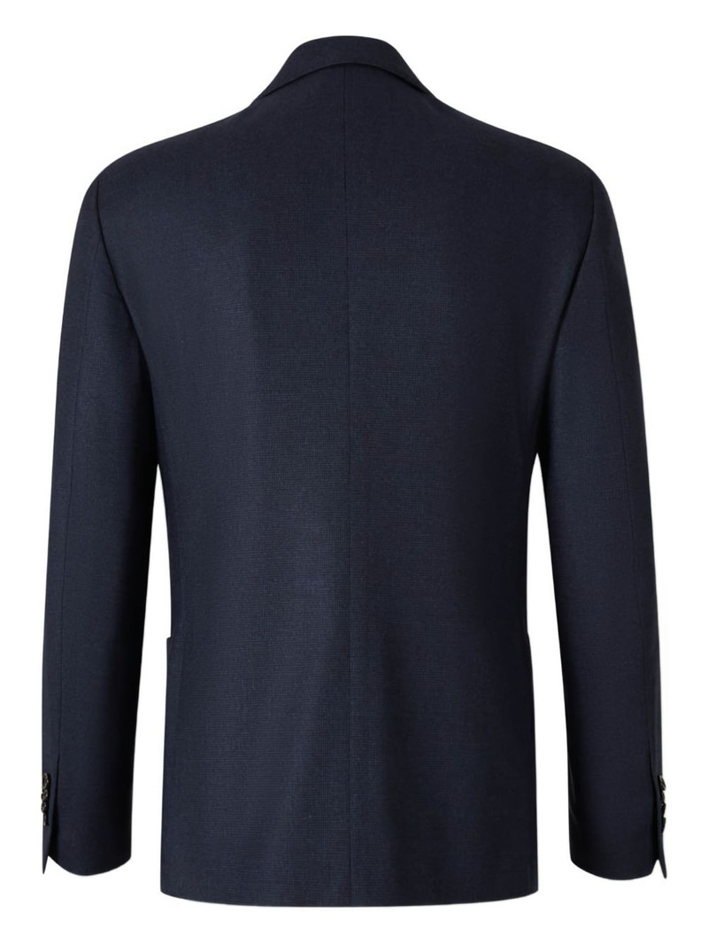 LARDINI drawstring-cuff suit outlook