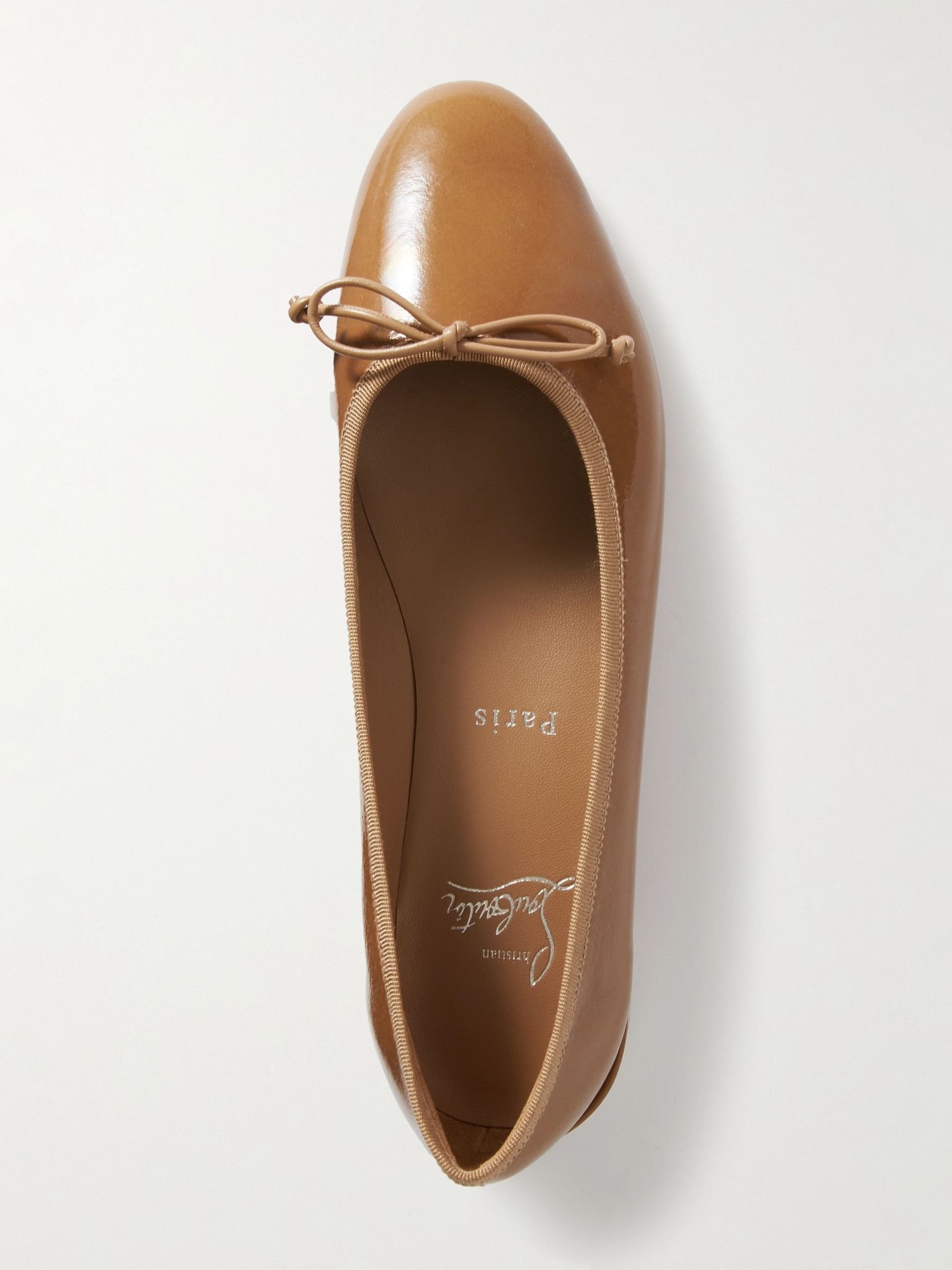 Sweetie Jane patent-leather flats Sand - 5