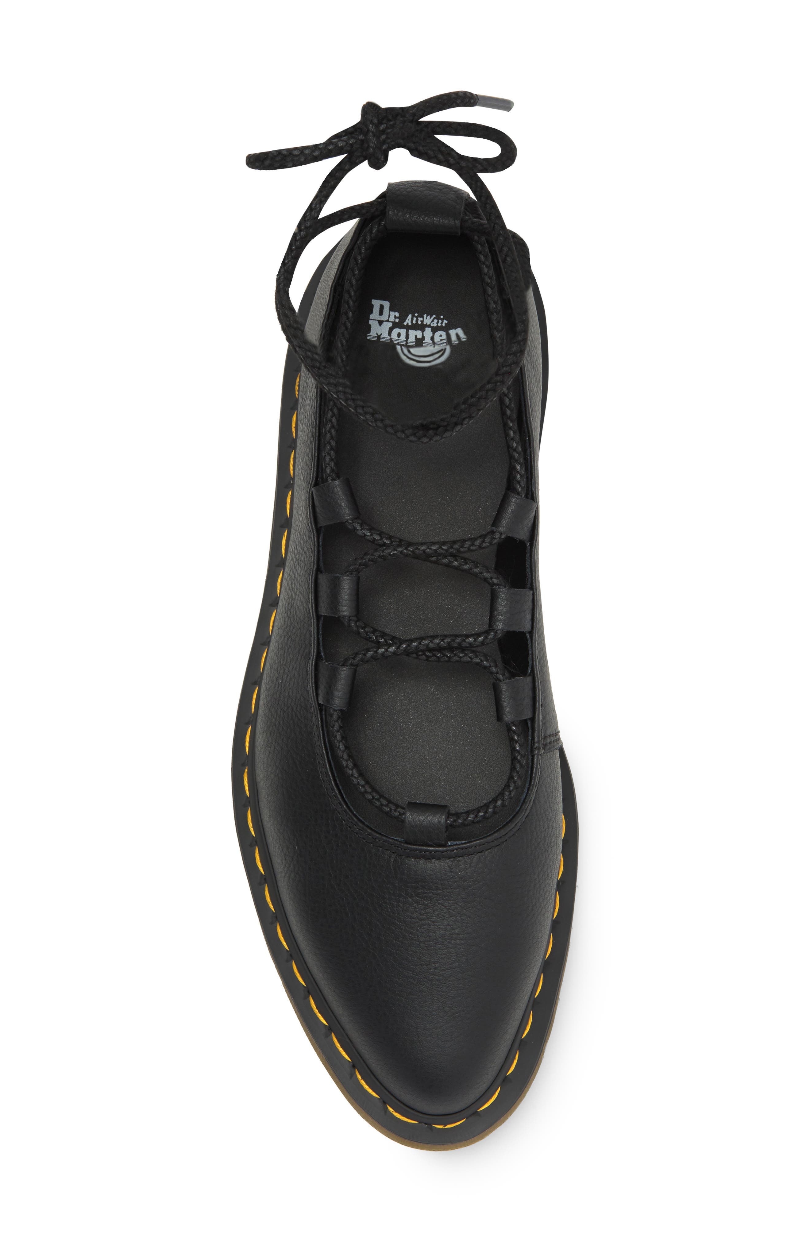 Dr. Martens Elphie II Pointed Toe Ballet Flat in Black at Nordstrom - 6