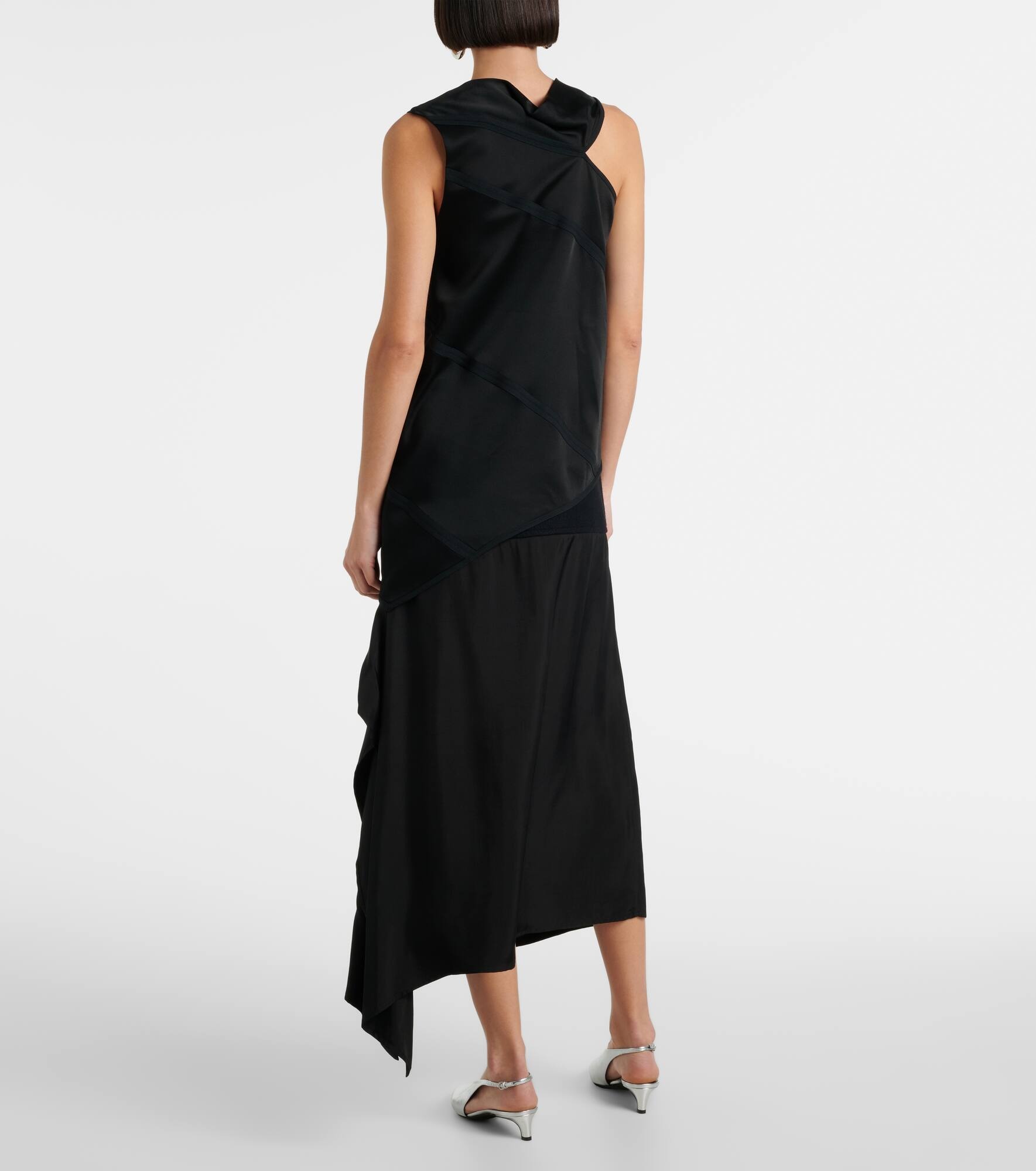 Asymmetric satin top - 3