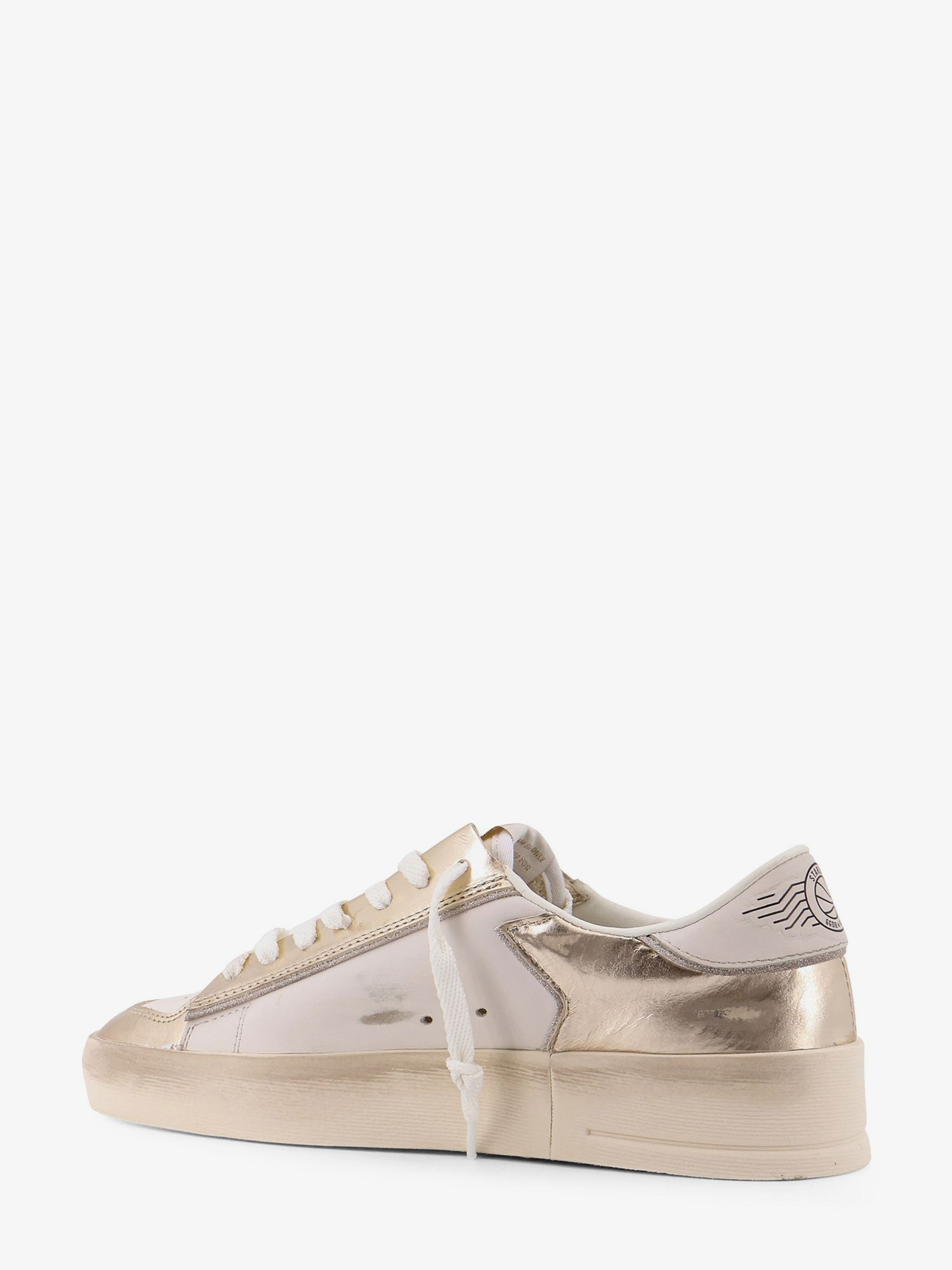 Golden Goose Deluxe Brand Women Stardan Leather Low-Top Sneakers - 3