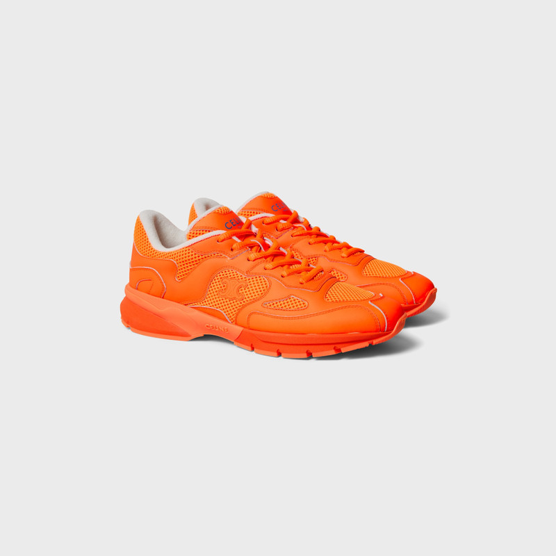 RUNNER SNEAKER IN CALFSKIN AND MESH 2