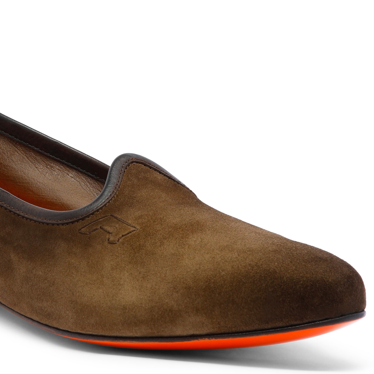 Men's brown suede loafer - 6