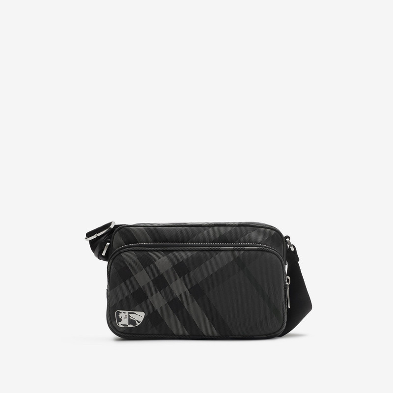 Grid Crossbody Bag - 1