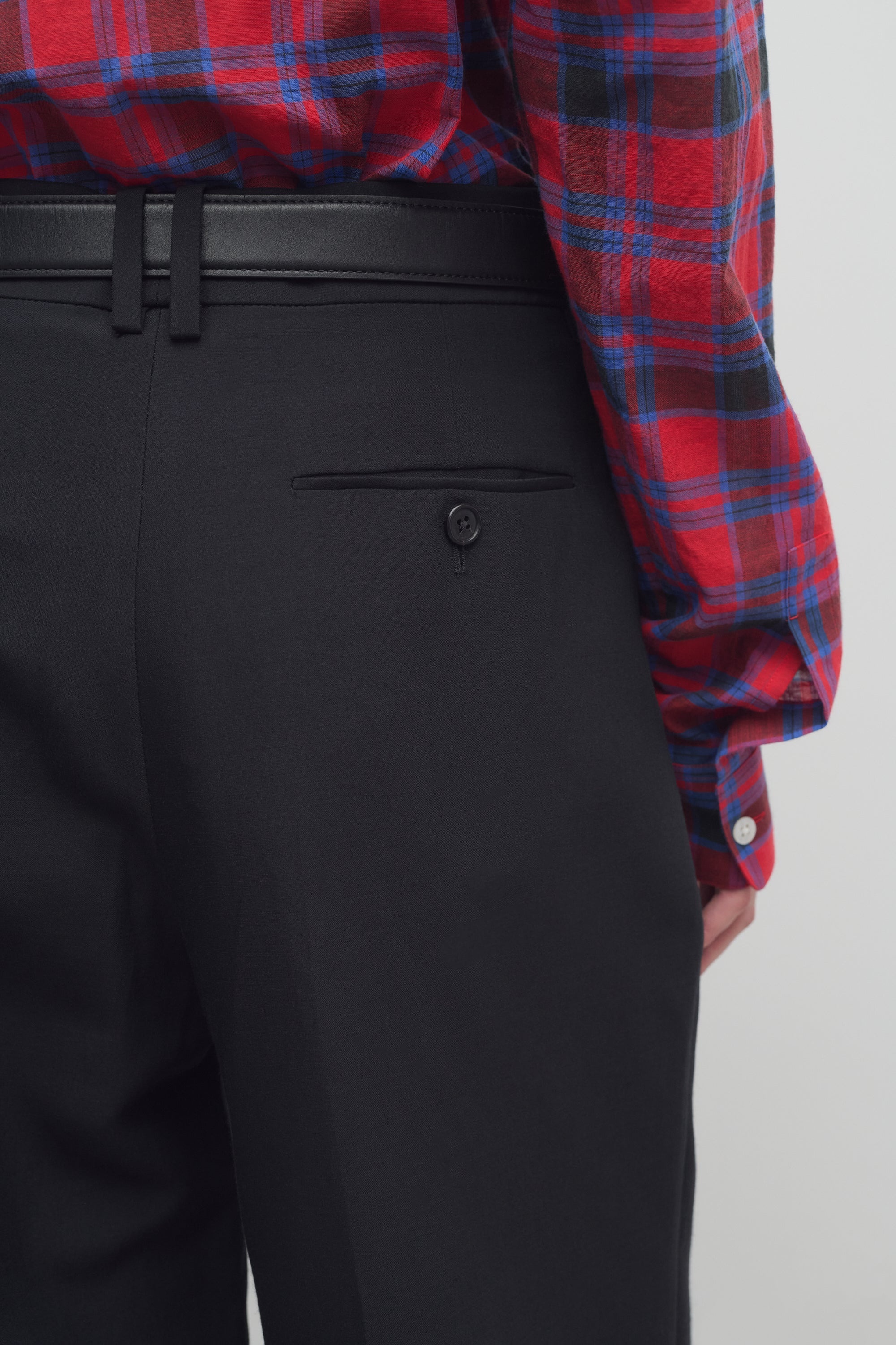 Lilas Pant in Wool and Linen - 6