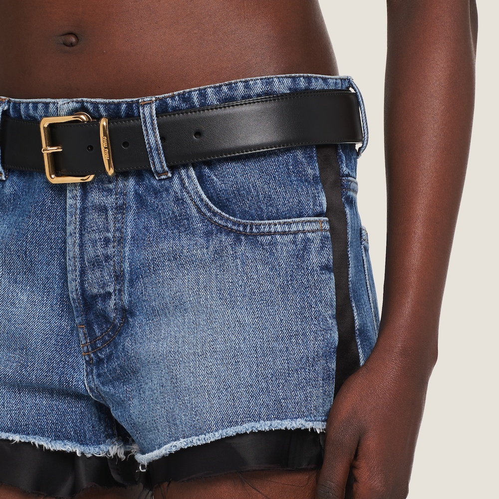 Denim shorts - 4