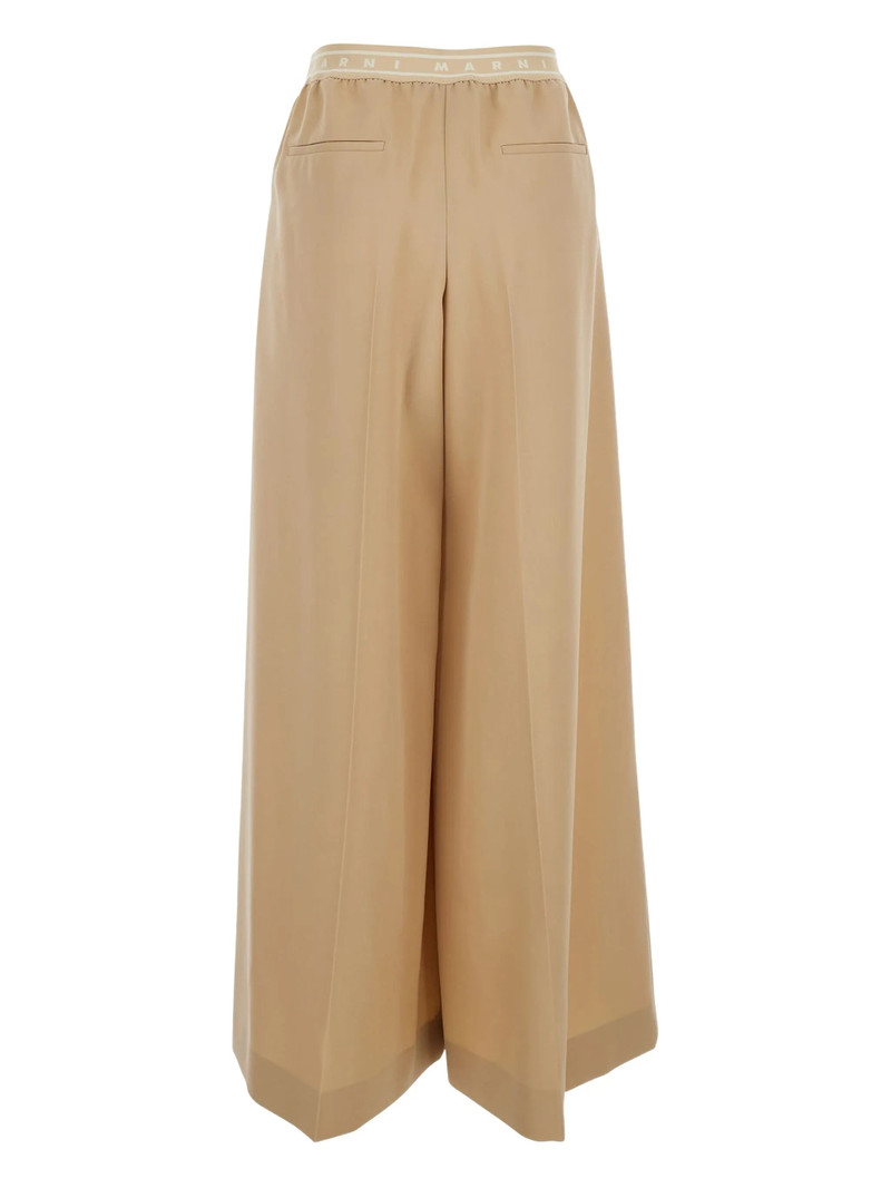 Marni Logo-waistband Trousers 3