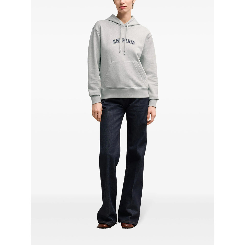 Ami Paris Grey Sweaters & Knitwear - Hoodies Men - 2