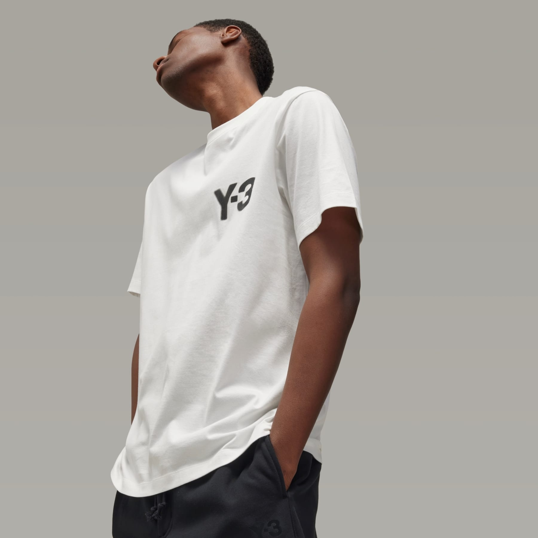 Y-3 Logo Short Sleeve Tee - 7