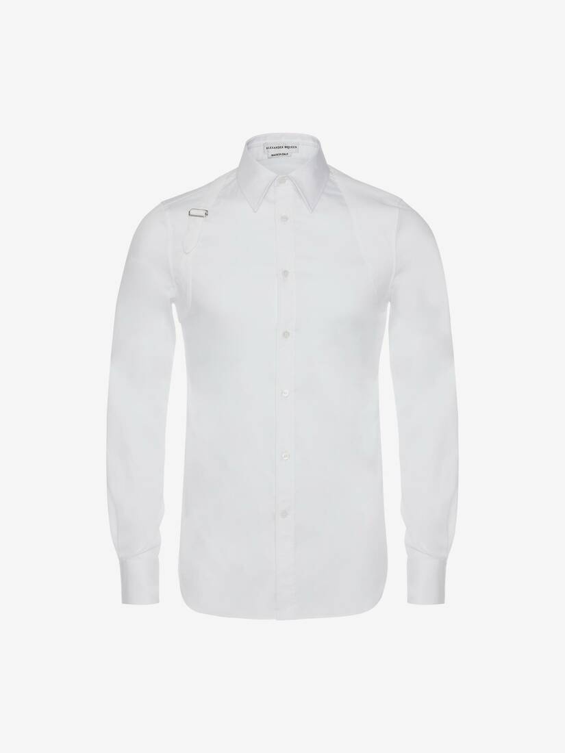 Men's Harness Shirt in White - 1