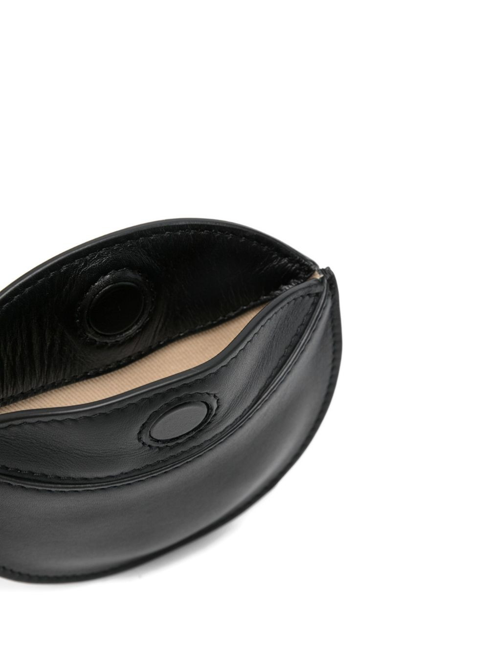 crescent leather bag - 3