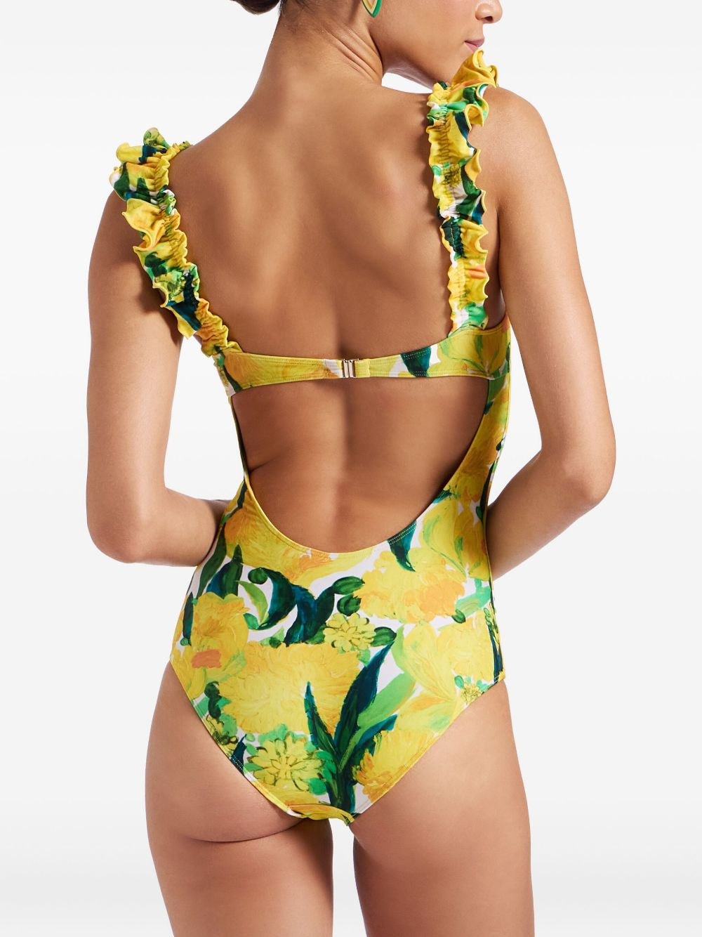 floral swimsuit - 4