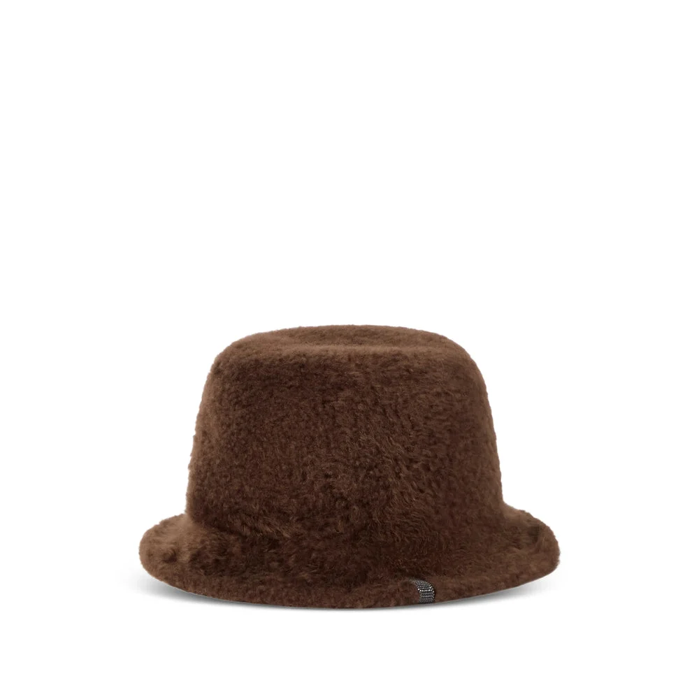 Brunello Cucinelli Brown Hats Women - 1