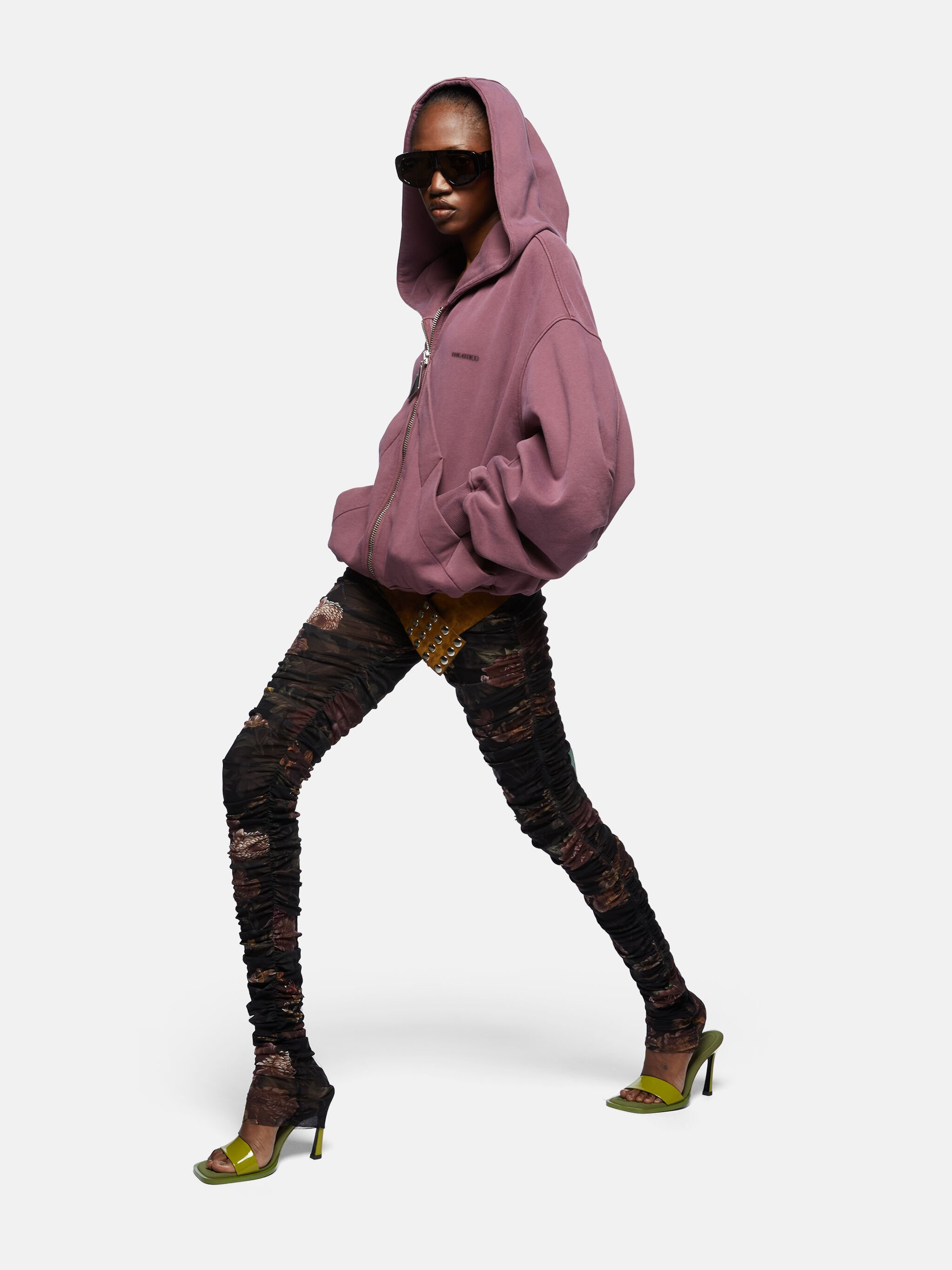 MAUVE FADE SWEATSHIRT - 4