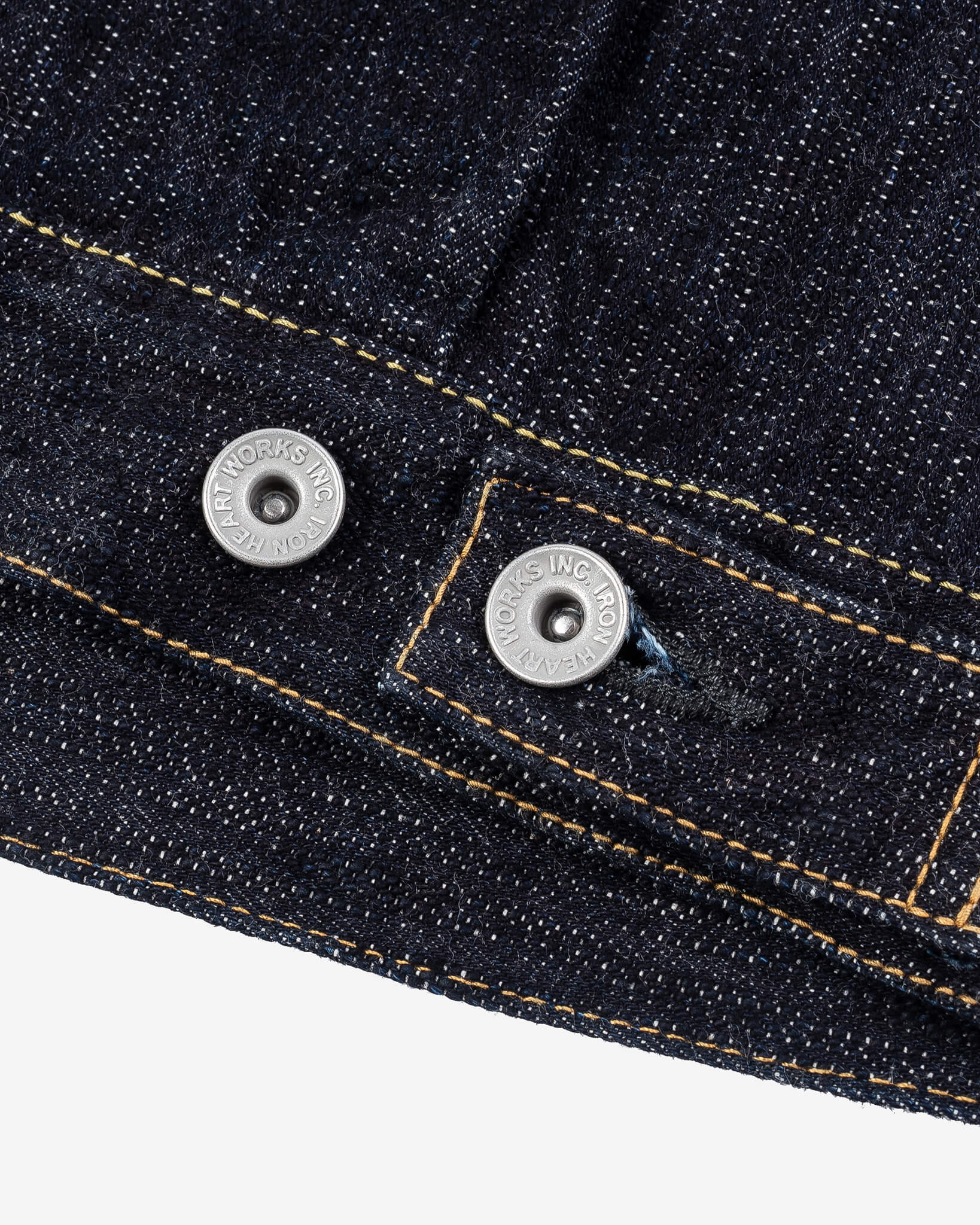 IHJ-507-SLB 16oz Slubby Selvedge Denim Type II Jacket - Indigo - 12