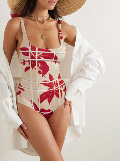 Loro Piana Floral-print swimsuit outlook