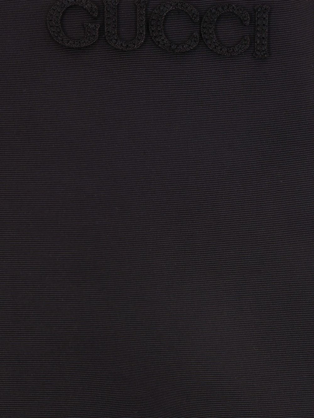 embroidered padded parka - 3