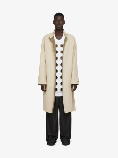 Givenchy TRENCH-COAT IN COTTON CANVAS outlook