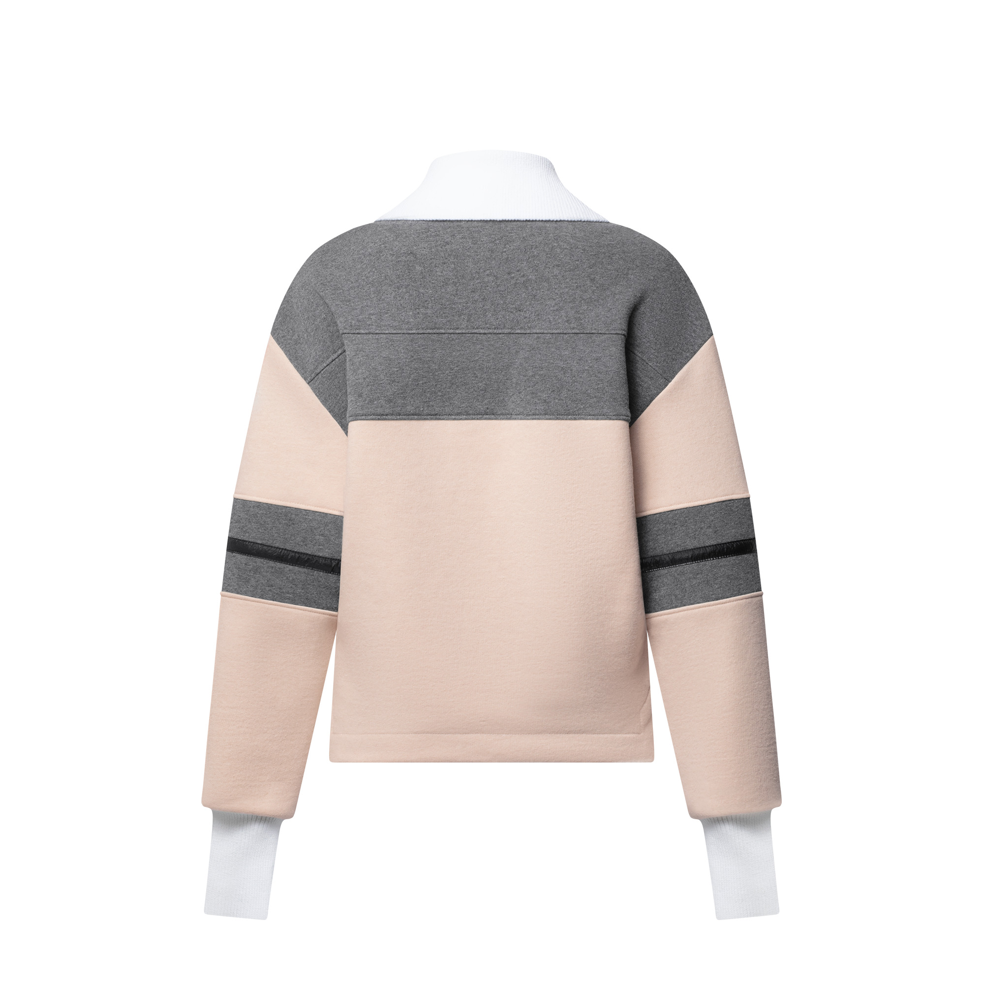 Sporty Color-Blocked Pullover - 3