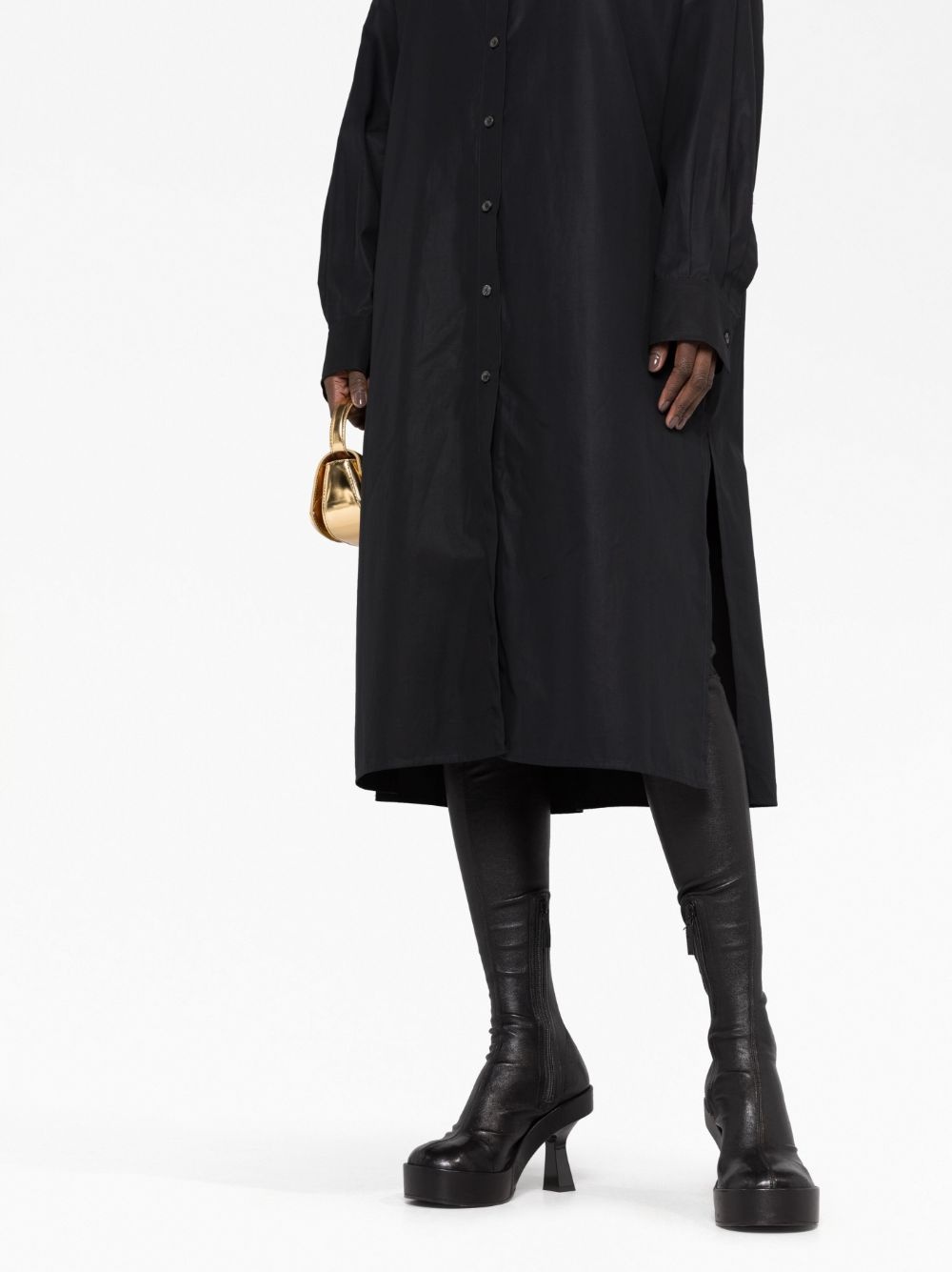 D-Lun cotton shirt dress - 3
