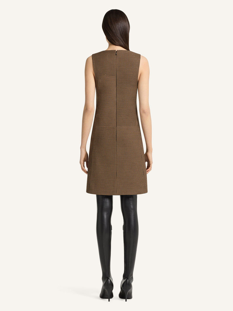 HOUNDSTOOTH SLIT DRESS 4