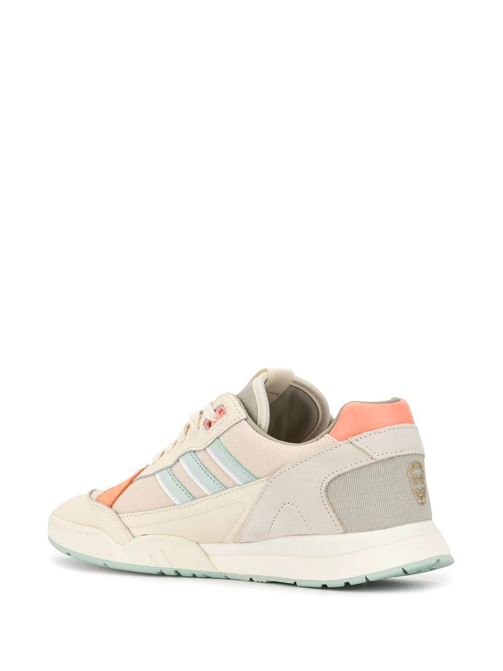 colour panelled sneakers - 3