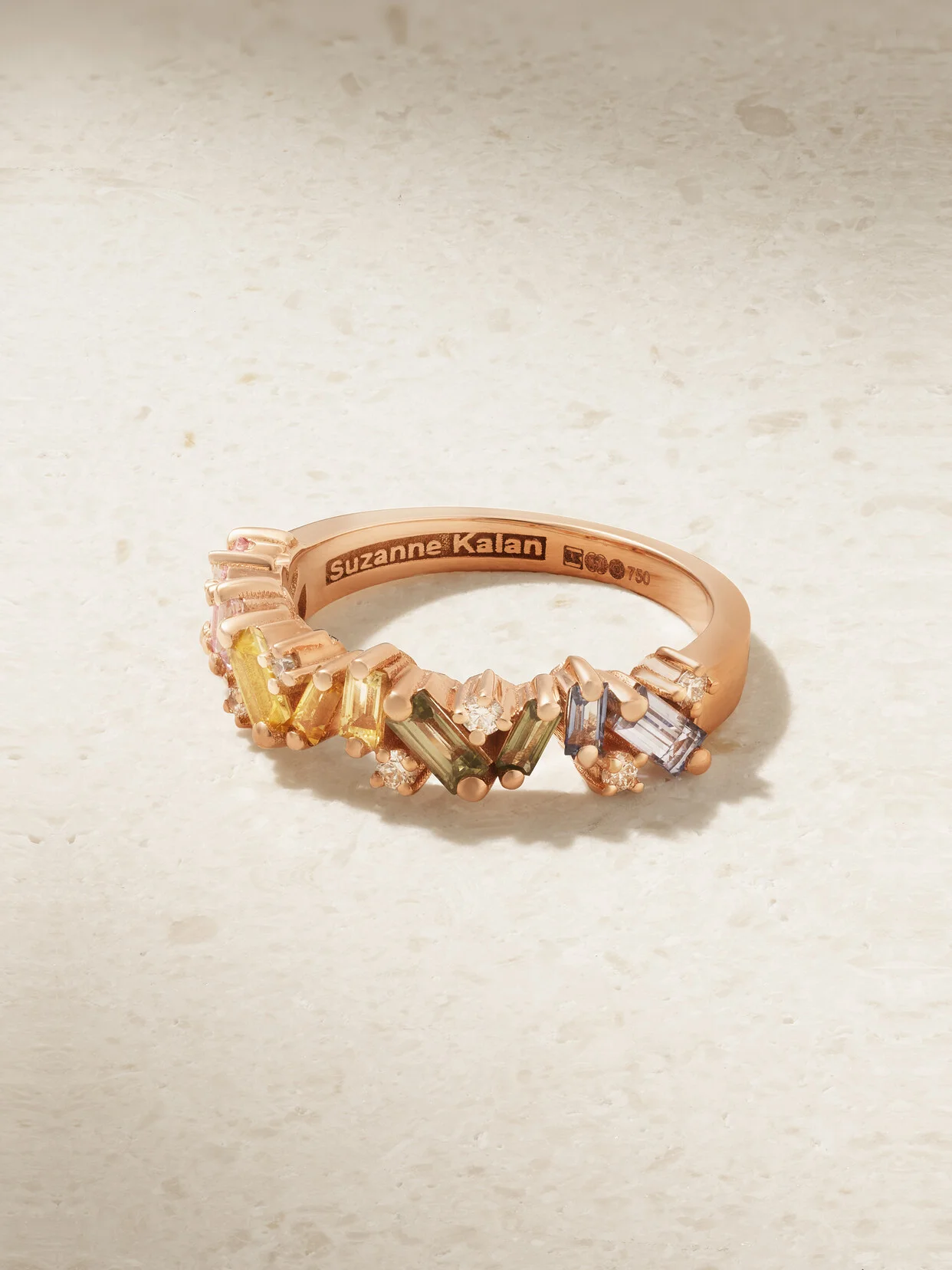 18-karat Rose Gold, Diamond And Sapphire Ring - 1