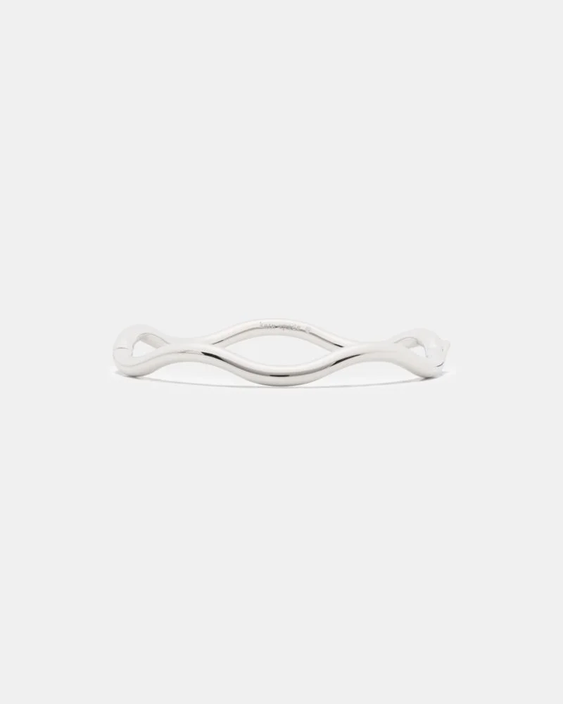 Wave Thin Bangle - 1
