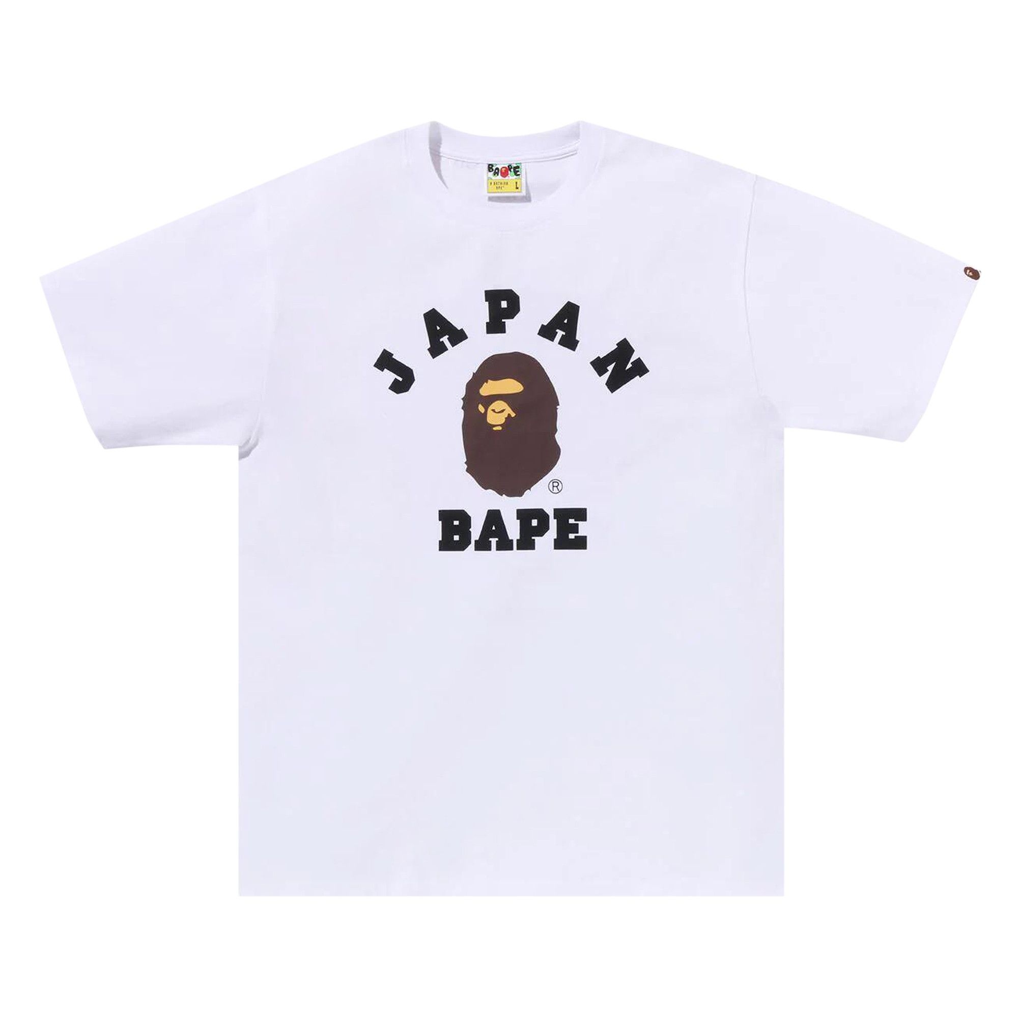 BAPE Japan College City Tee 'White' - 1