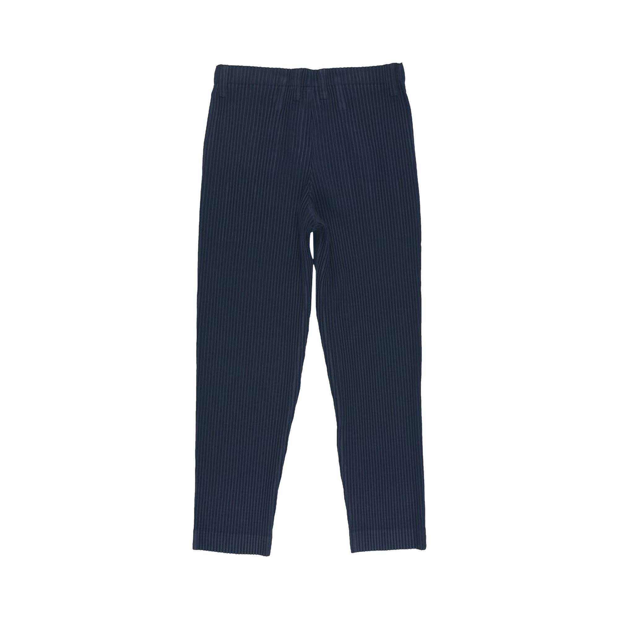 Homme Plissé Issey Miyake Basic Pleated Pants 'Navy' - 2