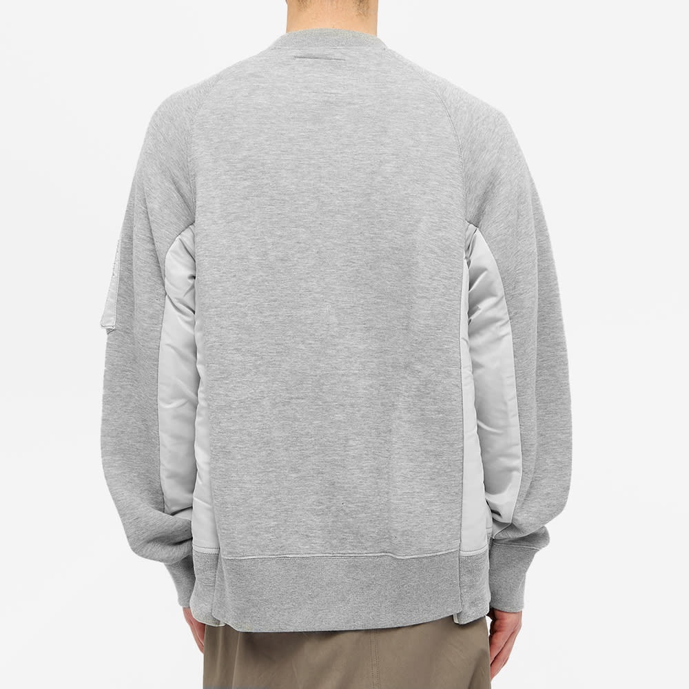 Sacai MA-1 Crew Sweat - 6