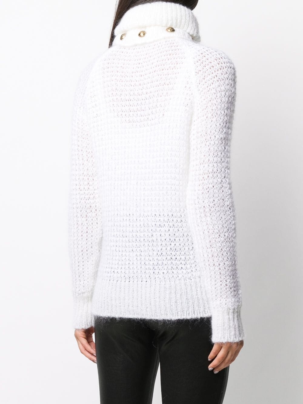 knitted turtleneck jumper - 4